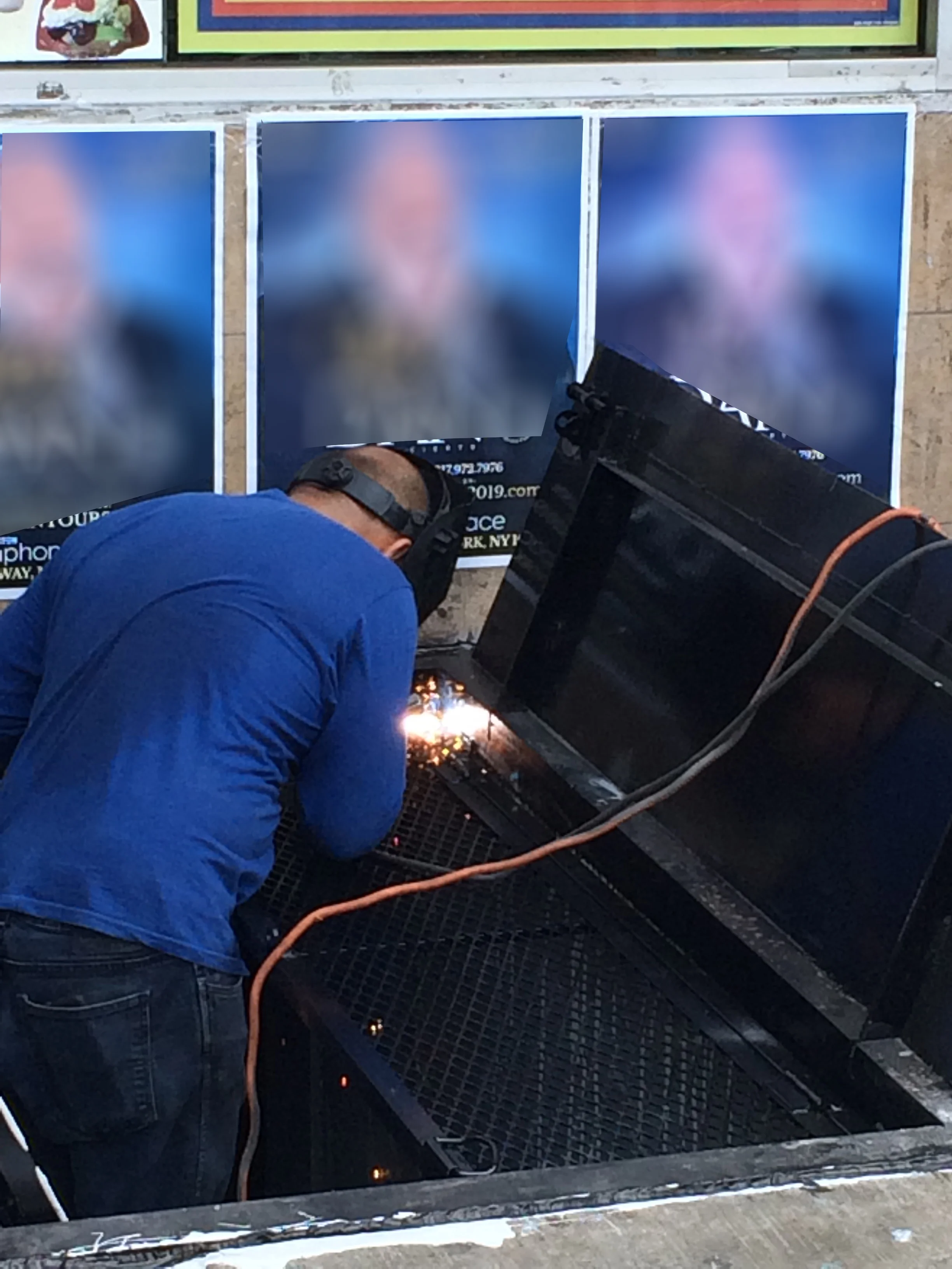 Cellar door welding Queens New York